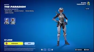 The Paradigm Skin Finally is in the Item Shop