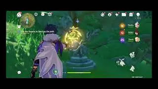 Use the Kusava to open up the path (Starry Night Chapter) - Genshin Impact