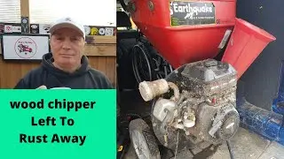 Earthquake Wood Chipper-Briggs and Stratton intek-I/C.206 Left To Rust Away For 2 Years Will it Run