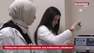 Kütahya’da uyuşturucu etkisinde araç kullananlar yakalanıyor