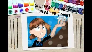 SpeedPaint + Обрабока / For friend Jannet