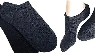 Knitted short socks. Simple, fast, and beautiful. #(2022)