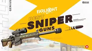 Best Sniper in Farlight 84 , Top 5 Gun in Farlight 84