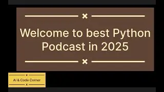 Best Python Podcast in 2025  | Learn Python, AI, and Coding Tips