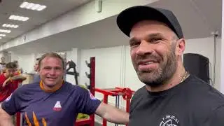 Тренировка с Денисом Цыпленковым и Сергеем Токаревым.