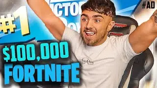 Trying the FORTNITE PlayStation $100,000 CHALLENGE