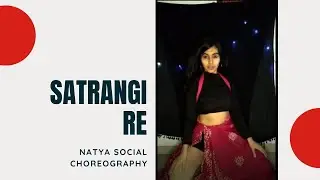 Satrangi Re 🔥🌶️| Natya Social Choreography | RamyaRameshOfficial    #dilse #sittingchoreography