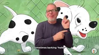 The Story of Sparky The Fire Dog  in ASL with Voiceover