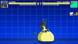 [Little Rum 2] Lucario vore Renamon