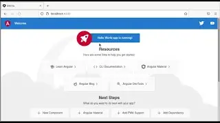 Debian 11 - Install angular and Create Hello World Demo App