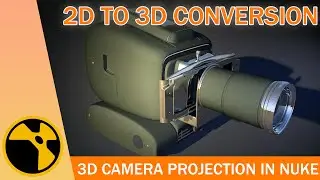 3D Camera Projection Nuke Tutorial | Nuke Tutorial for beginners
