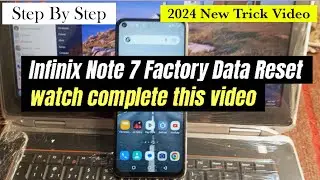 How To Factory Reset Infinix Note 7 | Infinix Note 7 Hard Reset | Pattern Reset