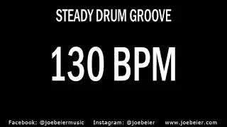 130 BPM - Rock Drum Beat - Backing Track - Practice Tool