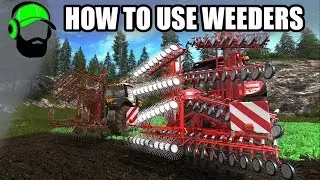 Farming Simulator 17 - How to use weeder and get MAX fertilization