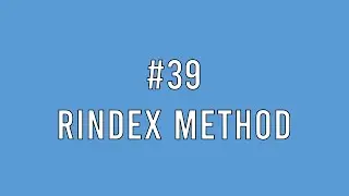 #39 [Python] rindex method