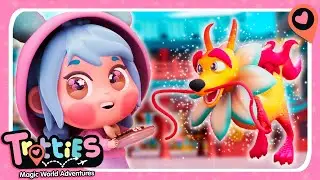 😱 Les TROTTIES VOYAGENT À TOKYO AVEC UN DRAGON 🌍 DESSINS ANIMÉS