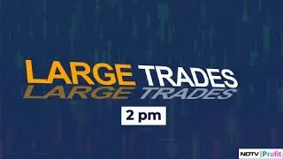 Welspun Corp & Max Life Insurance In Focus | Large Trades | NDTV Profit