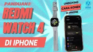 CARA KONEK REDMI WATCH 4 KE IPHONE | XIAOMI REDMI WATCH 4 IPHONE