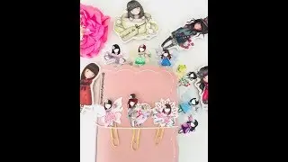 REQUESTED - Gorjuss Girl Paper Clip tutorial