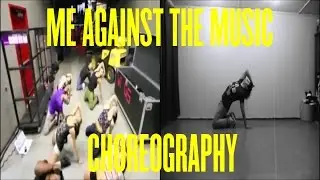 Britney Spears | Me Against the Music Choreography (OFFICIAL) | @CiscoEsteban