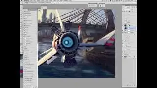 heat warp effect in Photoshop