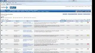 Federal Contracting Opportunities Database | INPUT Demo