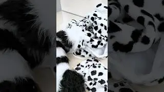 Как Шьют Надувные Костюмы? #shorts costume leopard #mascot