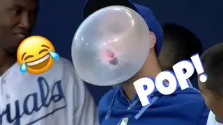 MLB Blowing Bubbles  (HD)