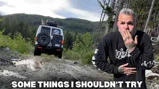 Out Here ALONE Eating Weird Things In The Woods. VAN LIFE