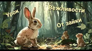 Урок вежливости от зайки Пушка / Сказка для засыпания / Добрая сказка про Зайку  #аудиосказка