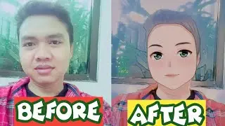 Cara edit foto jadi anime lewat hp android