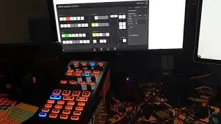 ATEM midi CCU controlling ATEM software panel