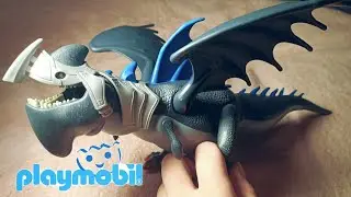 PLAYMOBIL ГРОМОКОГОТЬ/ШЛЕМОНОС КАК ПРИРУЧИТЬ ДРАКОНА 🔥