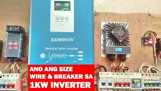 ANONG SIZE WIRE AT BREAKER GINAMIT SA 600W AT 400W NA ELEJOY