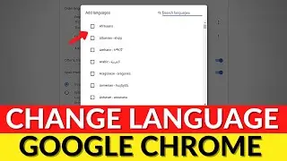 How To Change Language In Google Chrome To Any Other Language