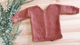 How to Crochet a Baby Sweater