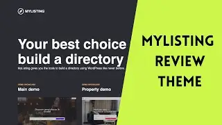 🥇 MYLISTING THEME REVIEW | WORDPRESS THEME