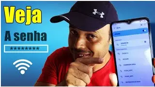 Como saber as SENHAS salvas do WIFI manualmente no CELULAR sem APPS conectado ao roteador!