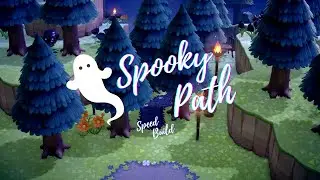 Spooky Halloween Path! | Speed Build | Animal Crossing New Horizons