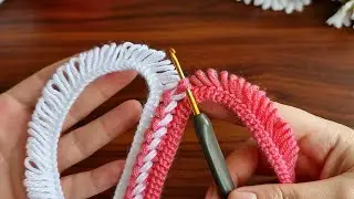 Wow!.. 😇 Amazing!.. sell as many as you can weave. Tunisian Crochet gorgeous ivy Knitting.. Muhteşem