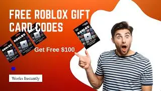 How To 𝐆𝐞𝐭 𝐅𝐫𝐞𝐞 Roblox Gift Card Codes | Roblox Gift Card Codes Generator| Redeem & Get Free Robux!