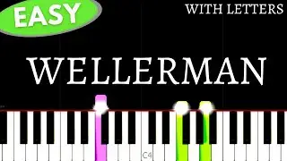 NATHAN EVANS - Wellerman | Easy Piano tutorial