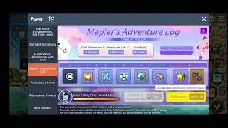 MapleStory M - Mapler's Adventure Log