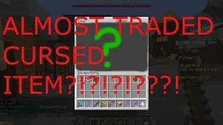 We Almost Got Traded A Cursed Item?! Hypixel Skyblock (1)