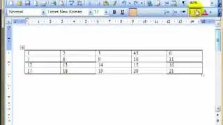 Word 3422-3 Modify table borders and shading Microsoft Word 2003 ECDL ITQ2