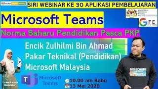 Microsoft Teams Norma Baharu Pendidikan Pasca PKP