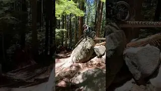 Big smooth on upper espresso, mt Fromme #mtb #bmx #bikepark