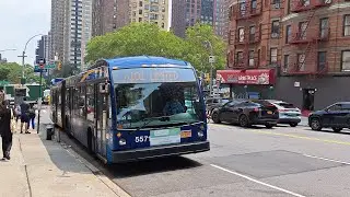 MTA NYCT Bus: 2018 NovaBus LFSA SmartBus #5571 on the M101