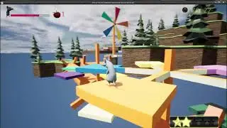 Gamedev​ 3D​ platformer. Unreal​ Engine 4+Blender.#5