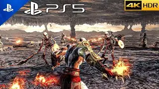 PS5 GOD OF WAR 3 REMASTERED - Kratos vs Cronos - ULTRA High Graphics Gameplay (4K 60FPS)